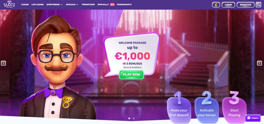 Casino Slots Palace: Ανάλυση Πλατφόρμας και Υπηρεσιών