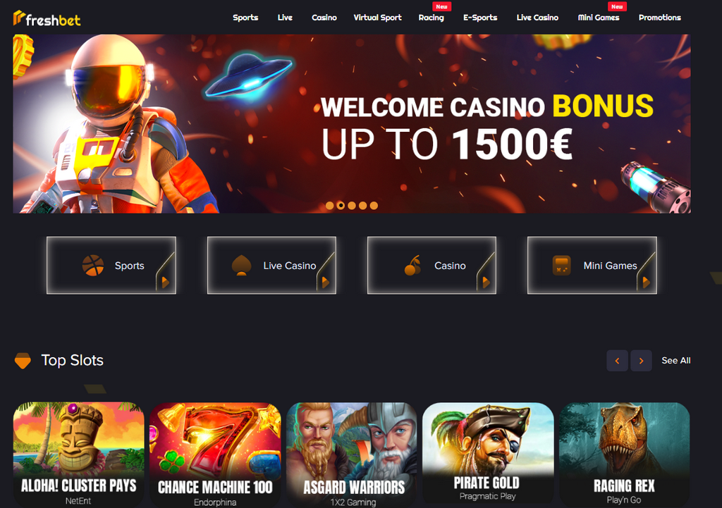 Freshbet Gambling Enterprise & Sportsbook - Freshbet Authorities