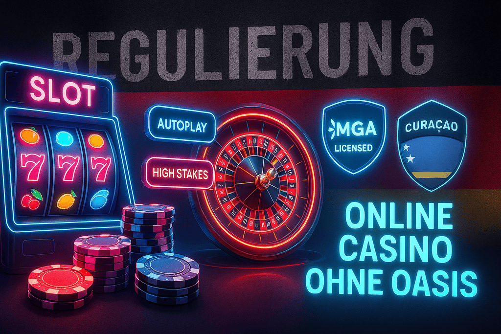 Online Casino ohne OASIS - Ein Weg zu unbeschwertem Spielvergnügen